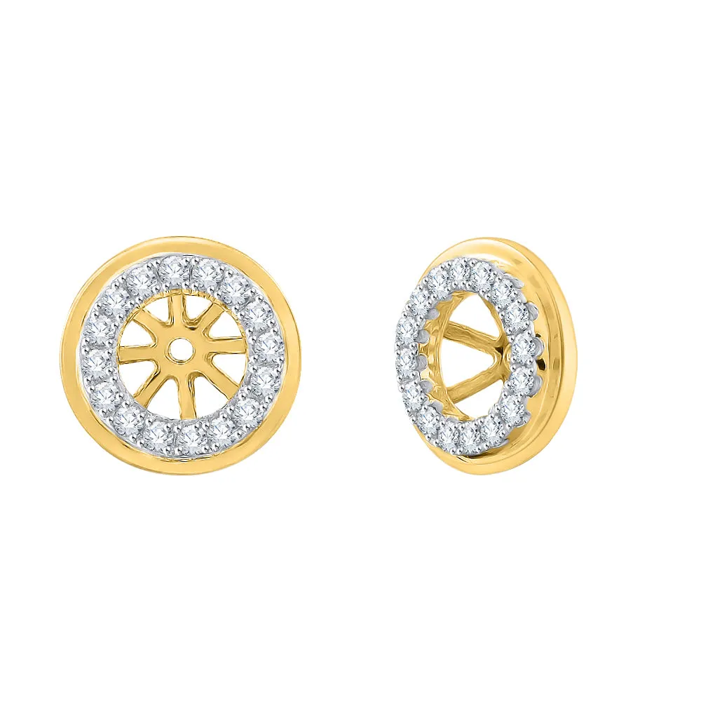 KATARINA Diamond Earring Jackets (1/5 cttw)