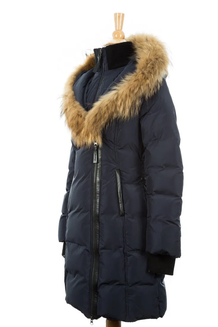 Kay Fur Trimmed Down Coat