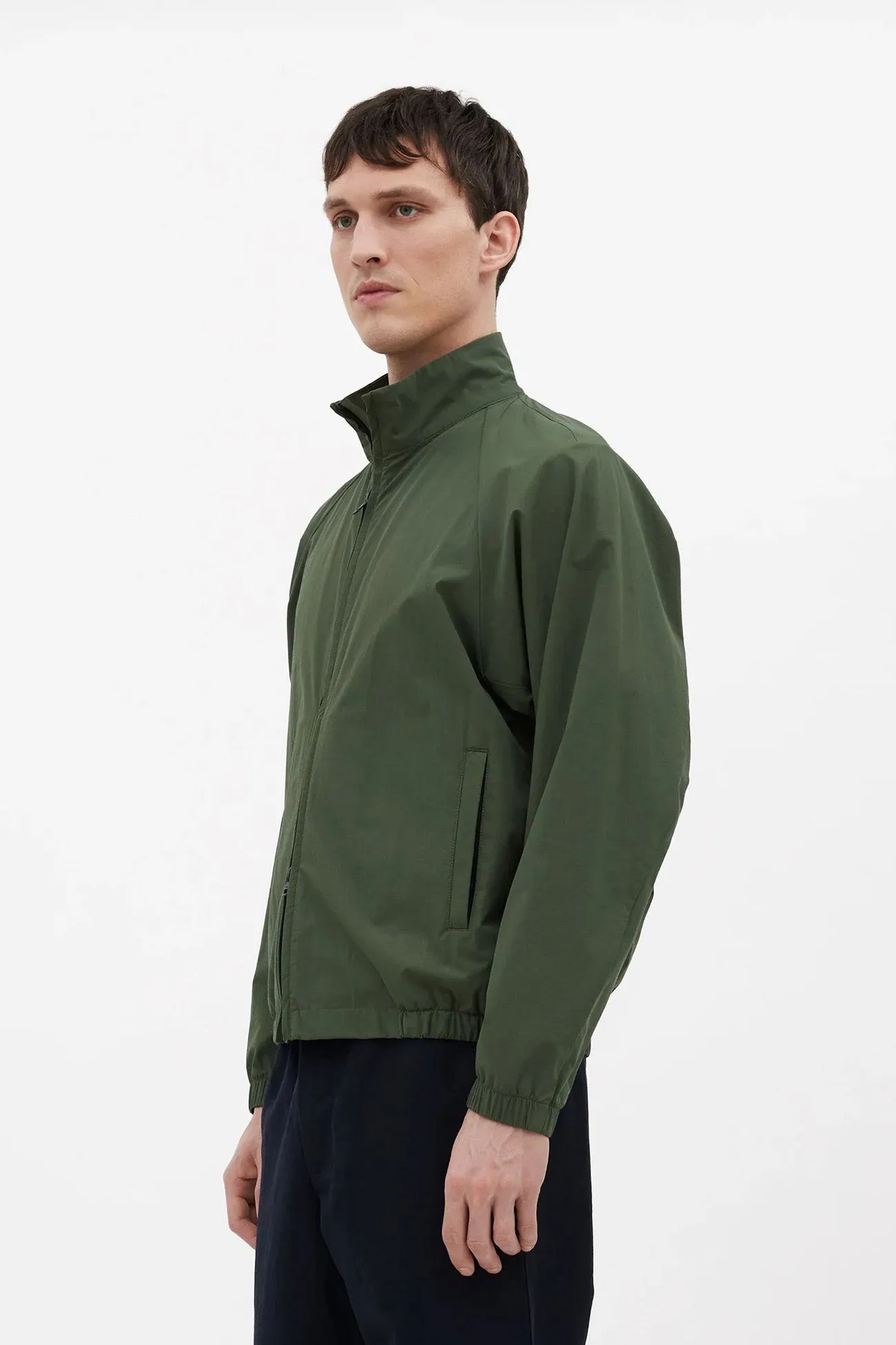 Korso Travel Light Harrington Jacket - Spruce Green