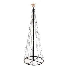 LED Warm White Christmas Cone Tree