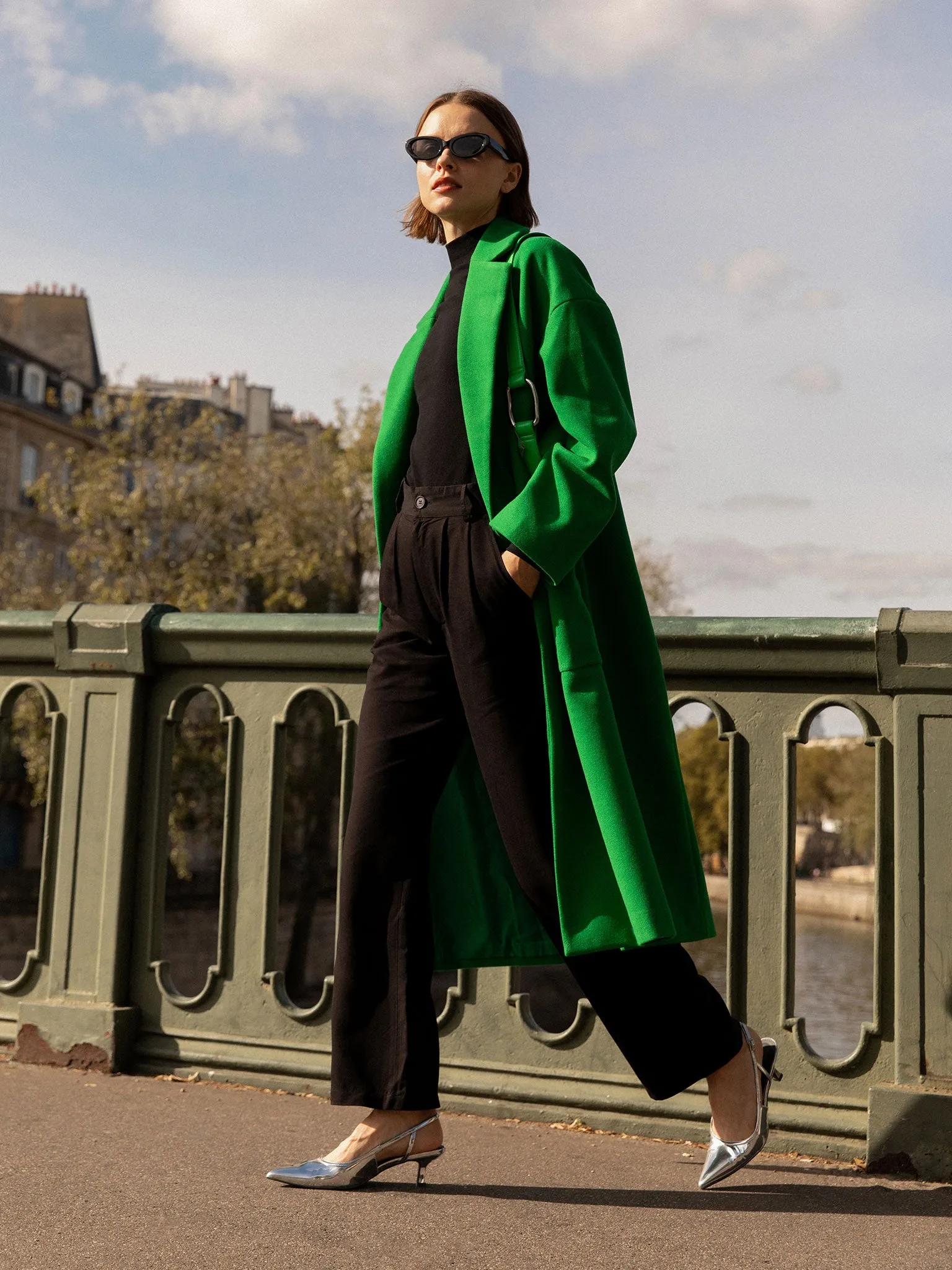 Leighton Coat in Green