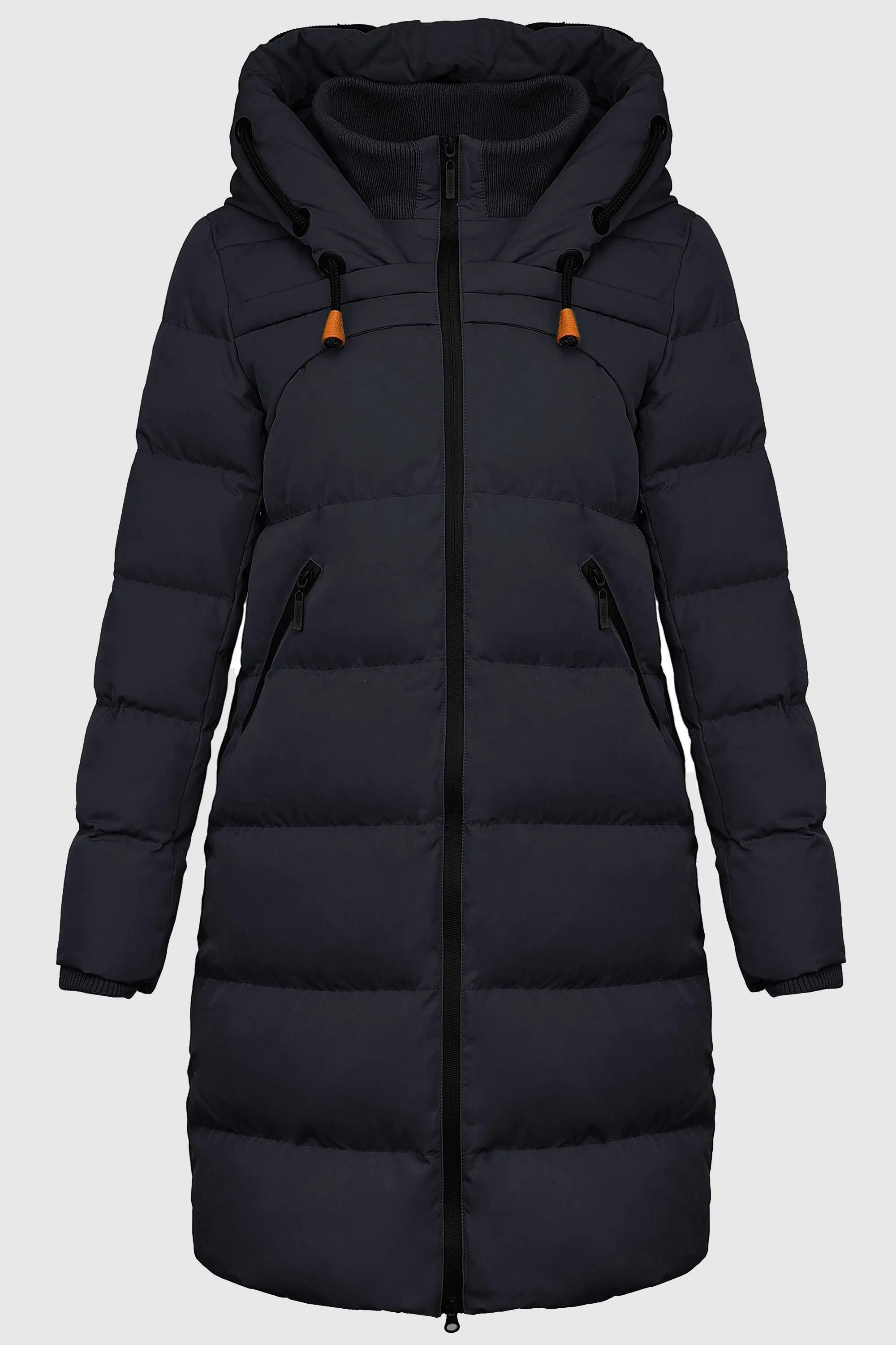 Long Thickened Hooded Down Jacket