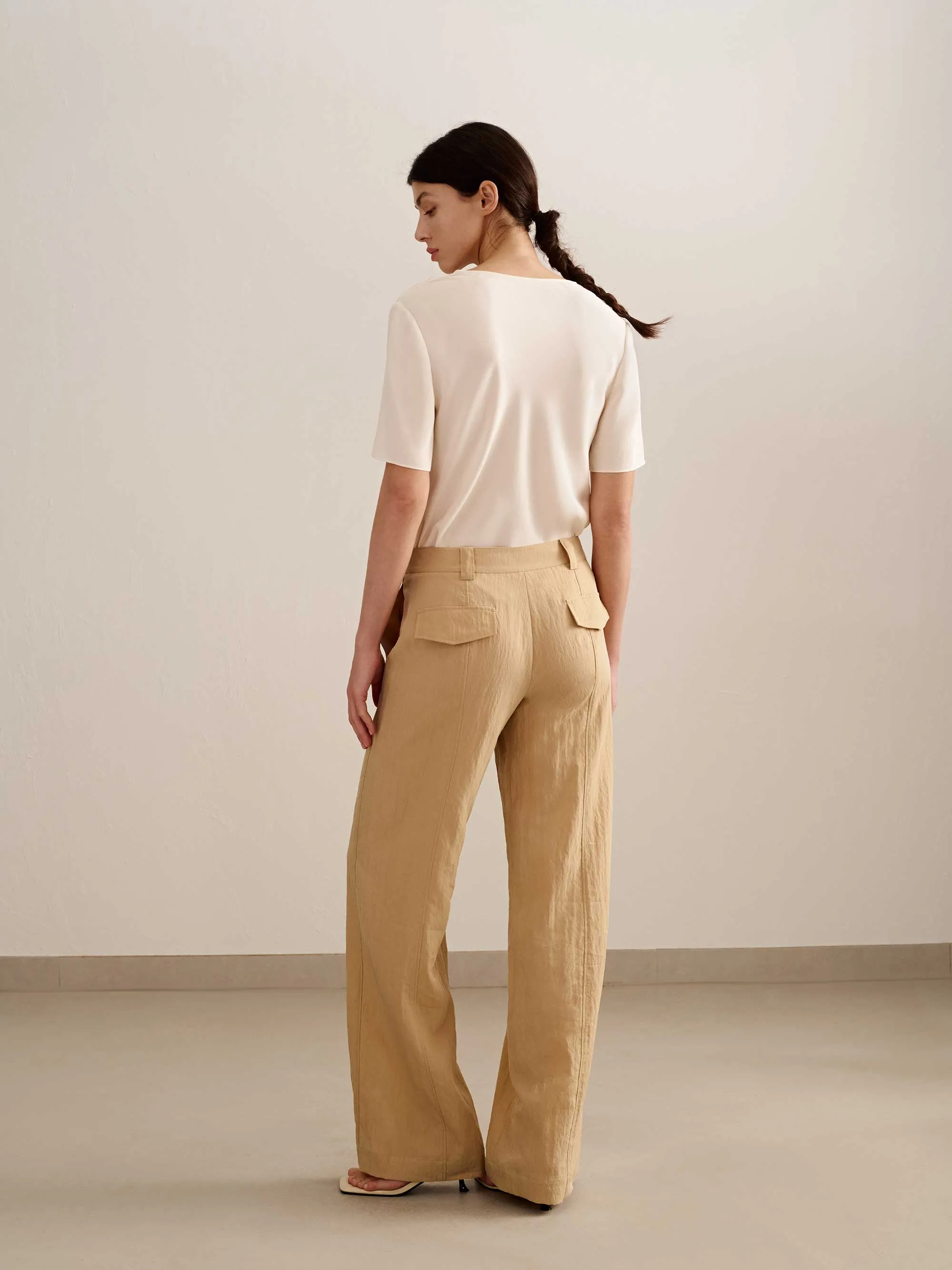 Low-Rise Trousers