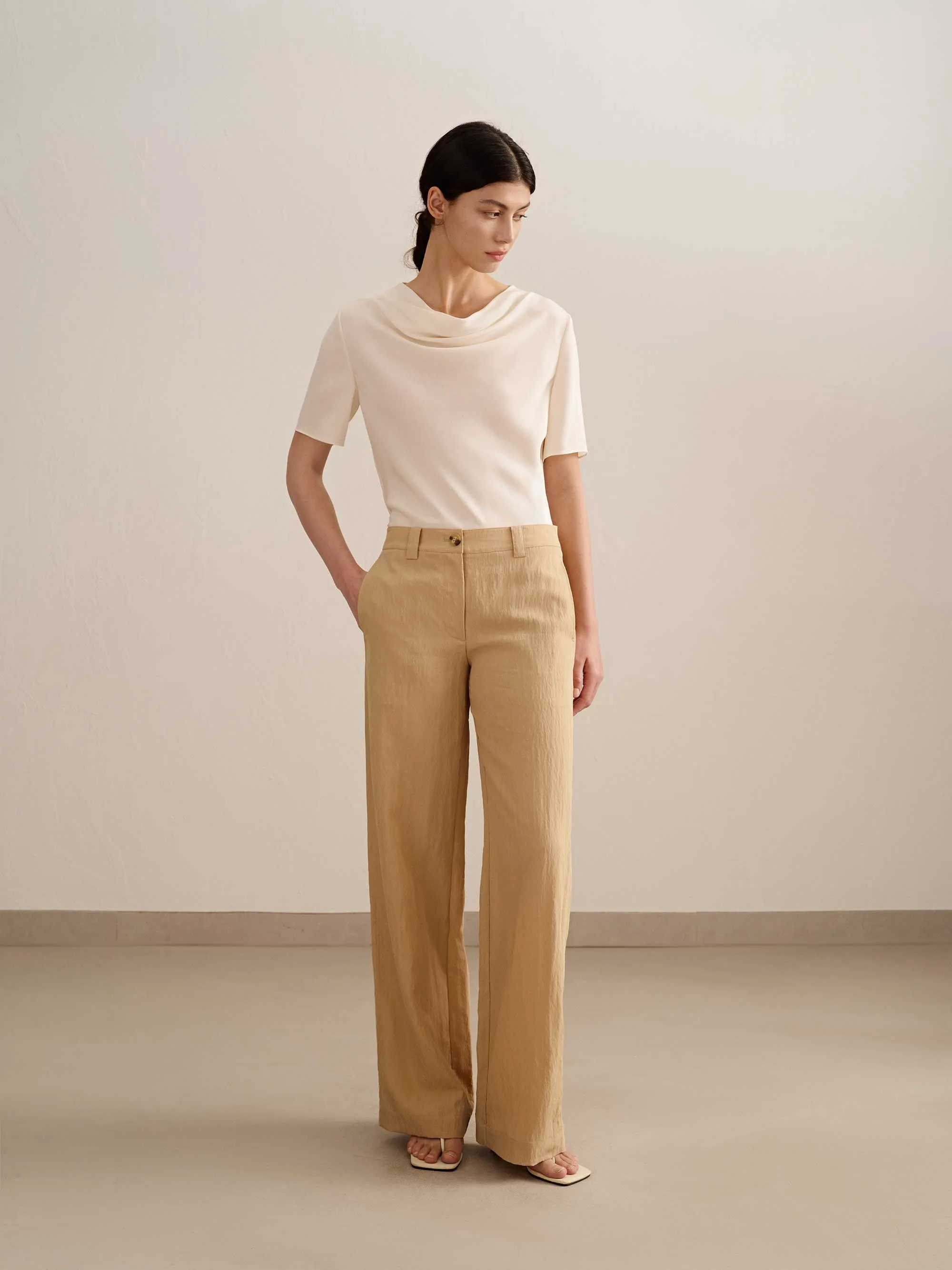 Low-Rise Trousers