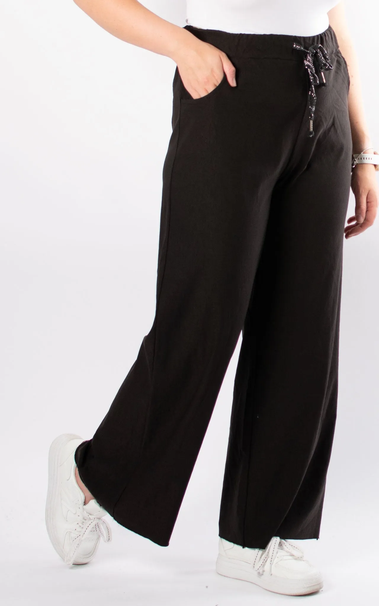 Magic Joggers | Wide Leg | Black