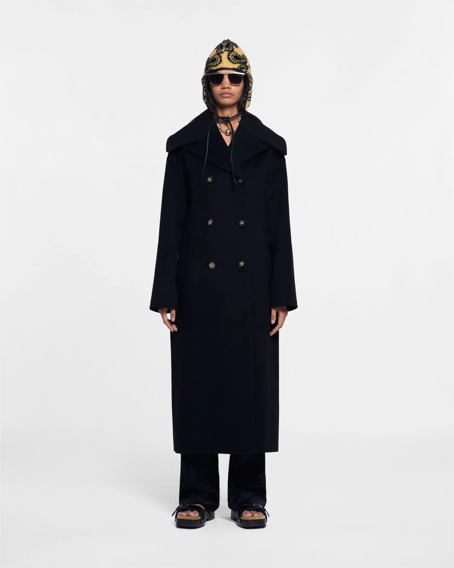 Milma - Belted Coat - Black