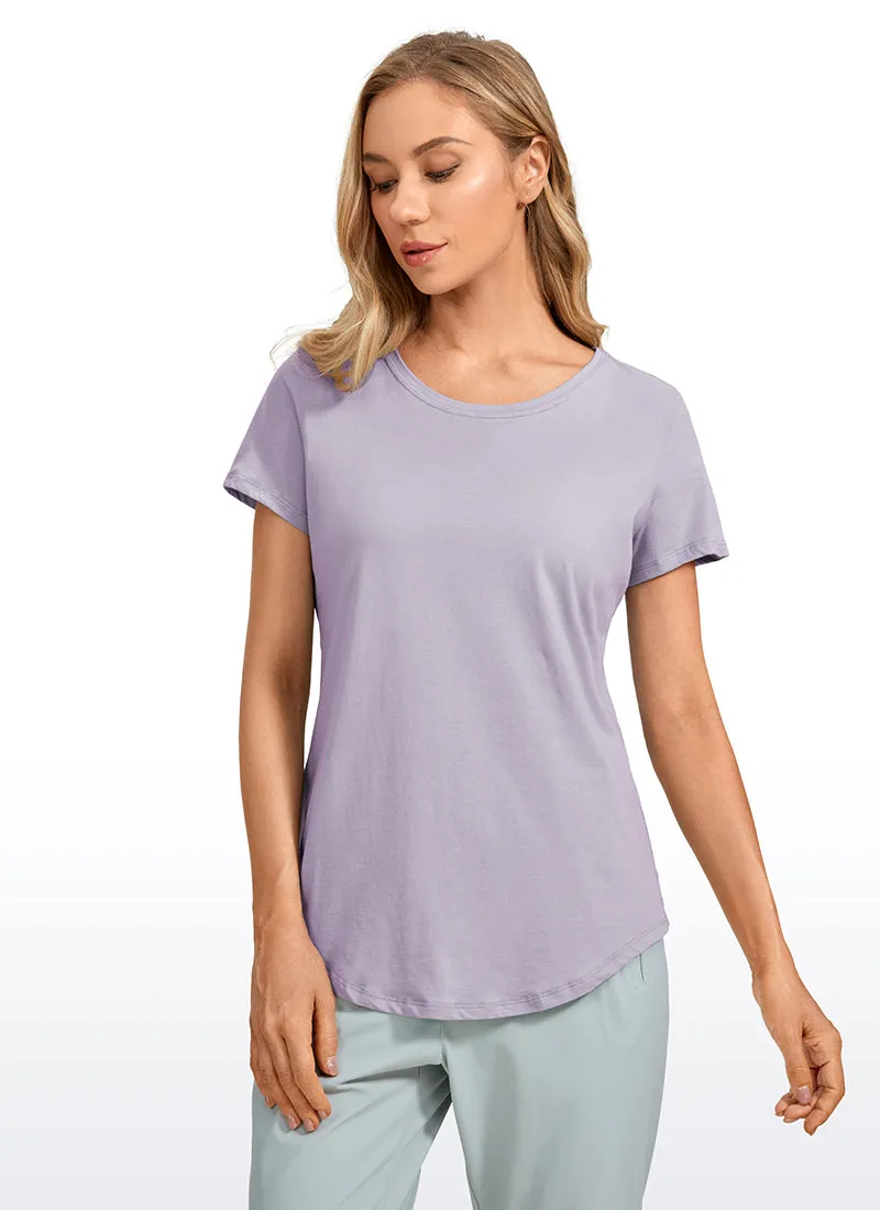 Pima Cotton Short Sleeves