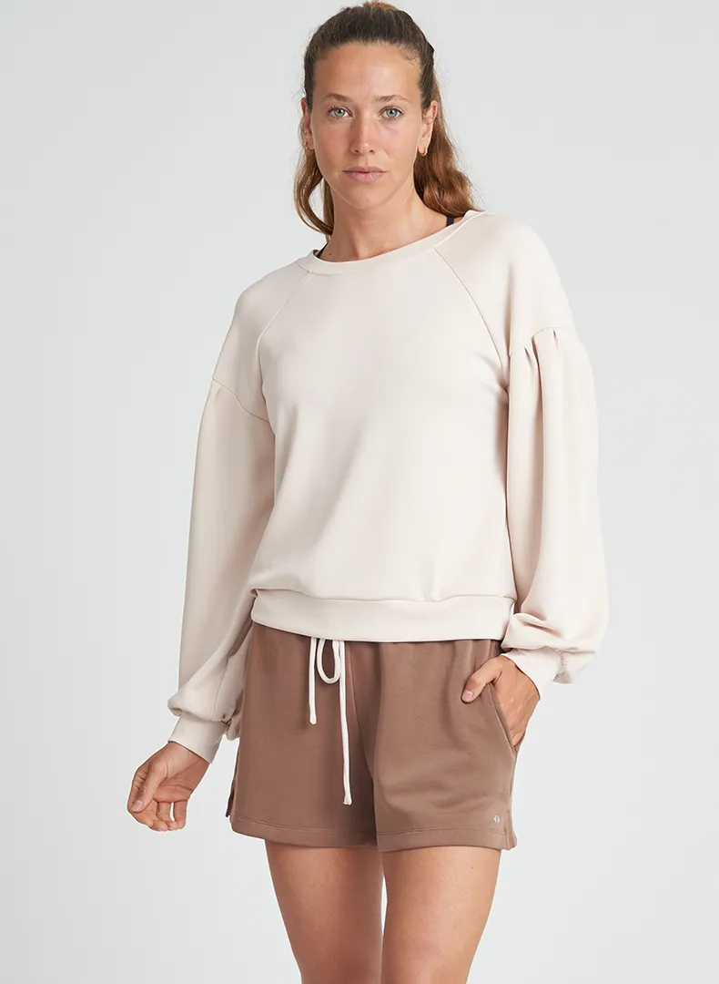 Pleated Pullover