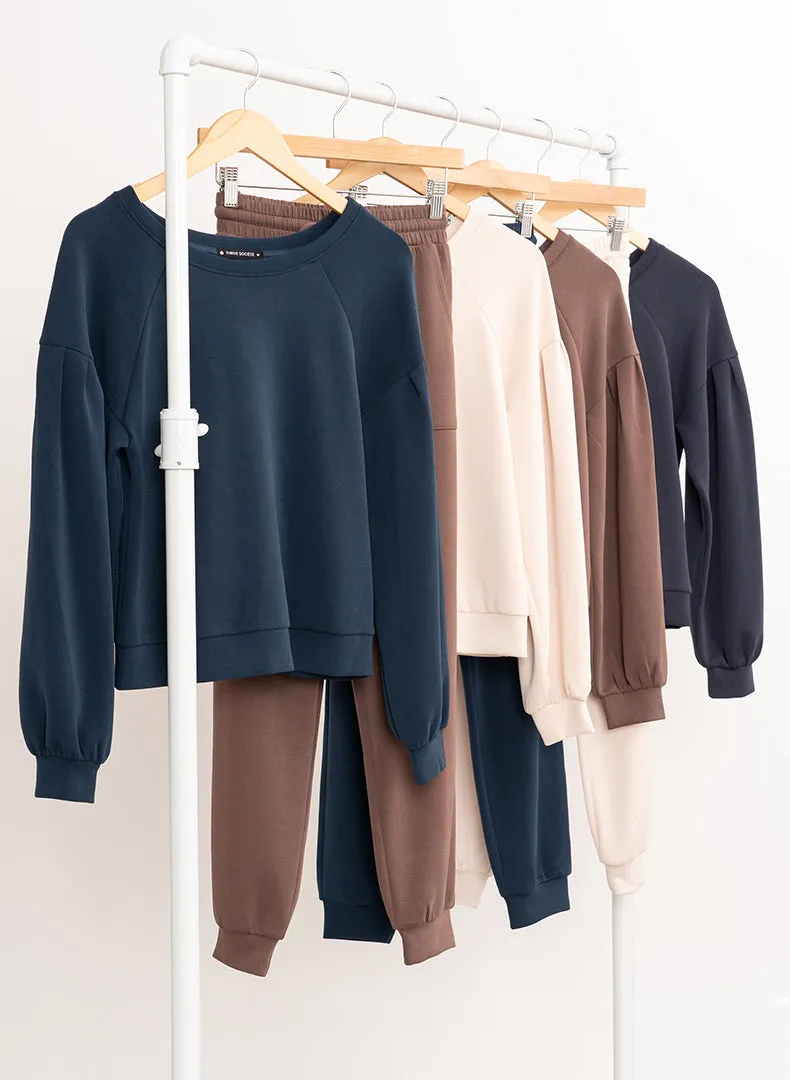 Pleated Pullover