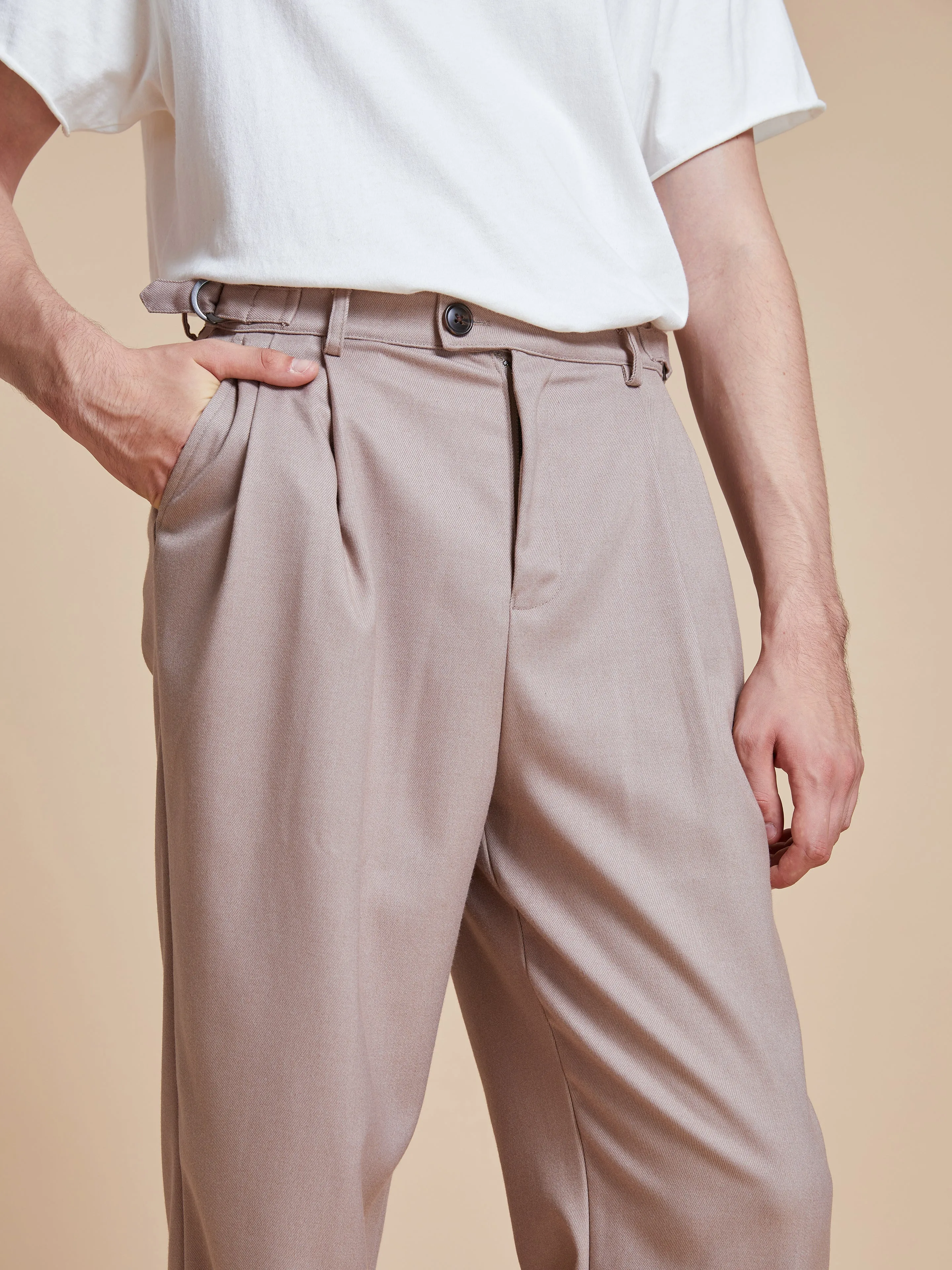 Pleated Trousers