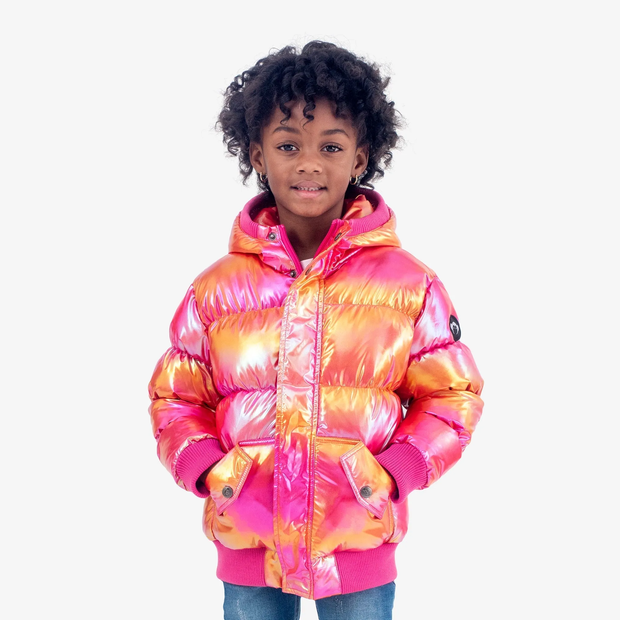 Puffy Coat | Citrus Sparkle