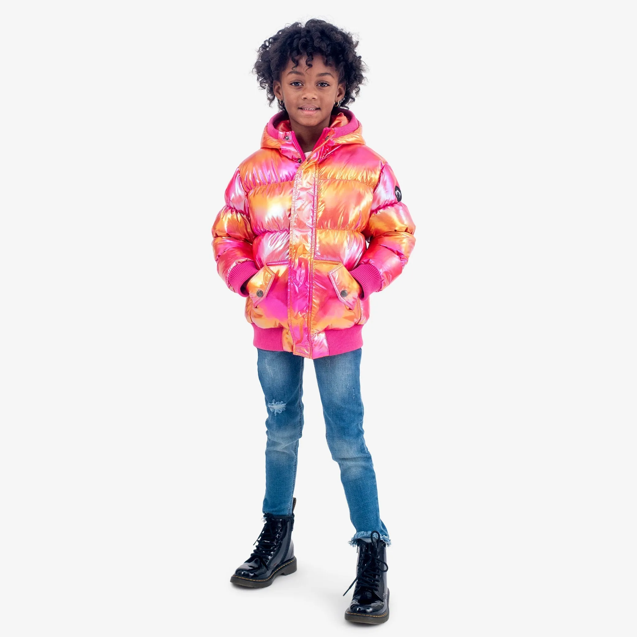 Puffy Coat | Citrus Sparkle