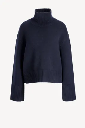 Pullover Fleur in Navy