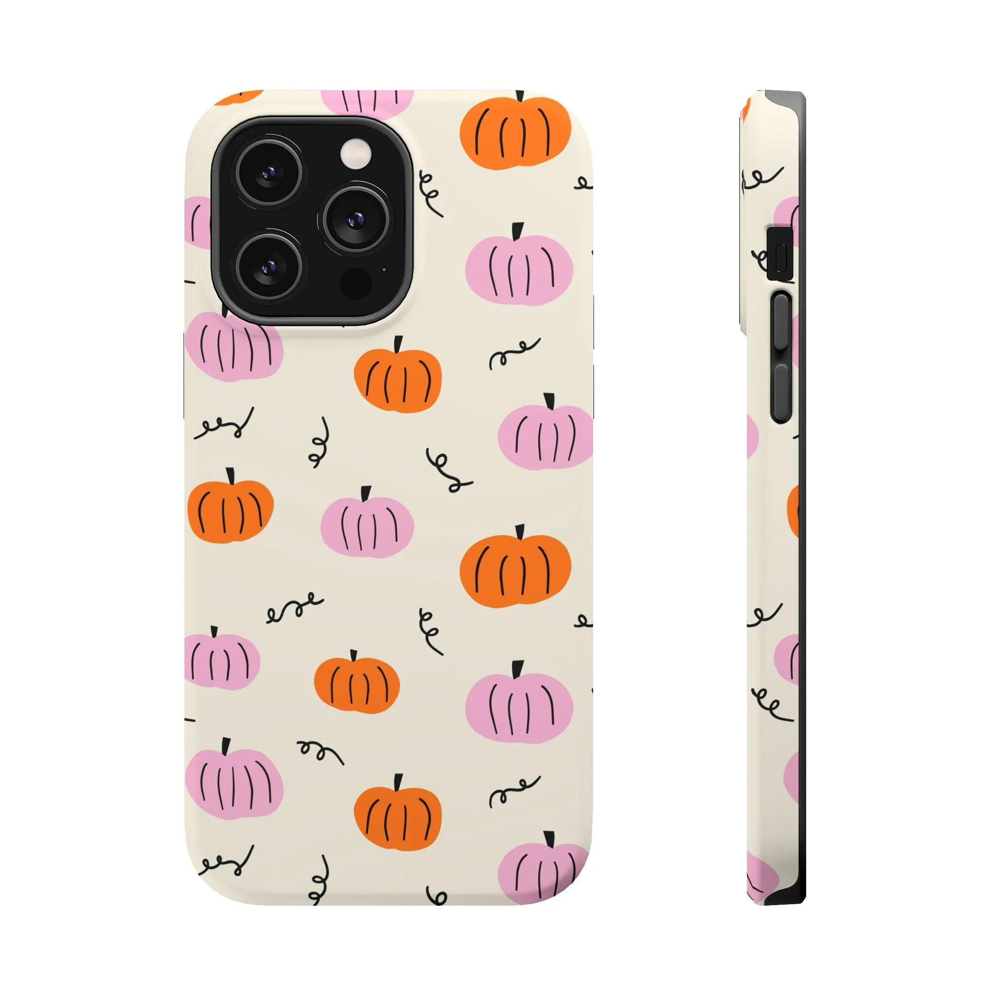 Pumpkin Pop | Beige Fall Case