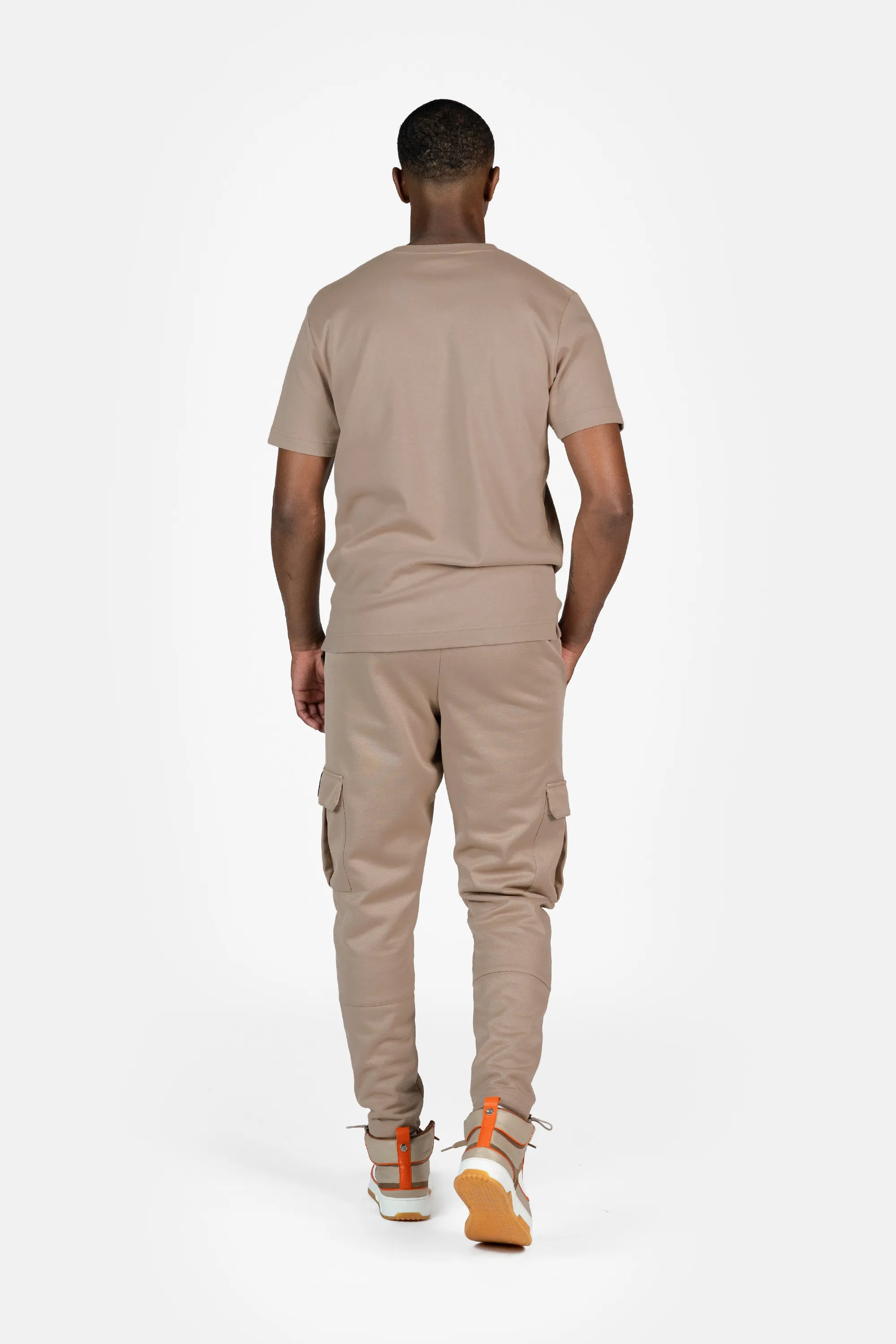 Q  Regular Fit Cargo Pants Warm Taupe