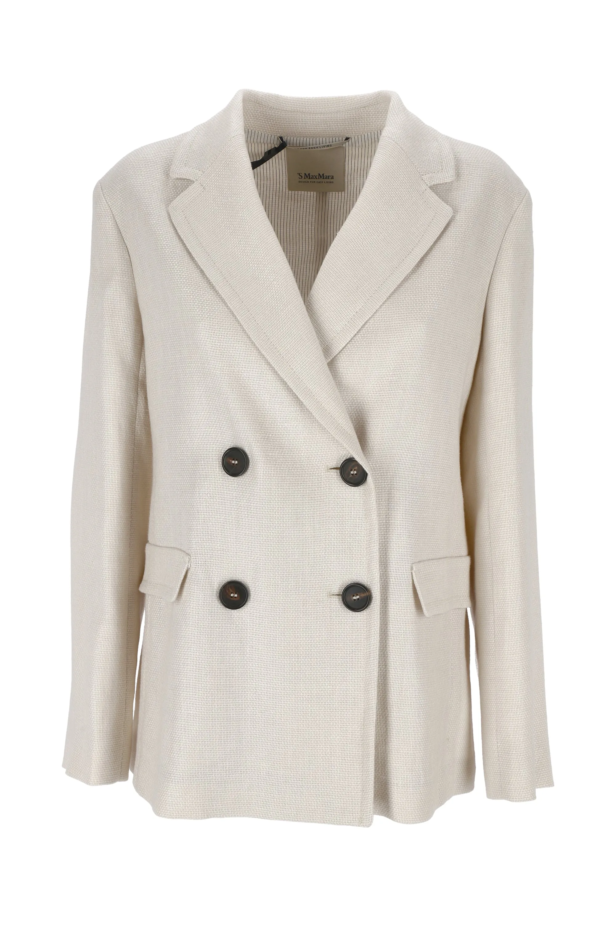 'S Max Mara Double-Breasted Tailored Blazer