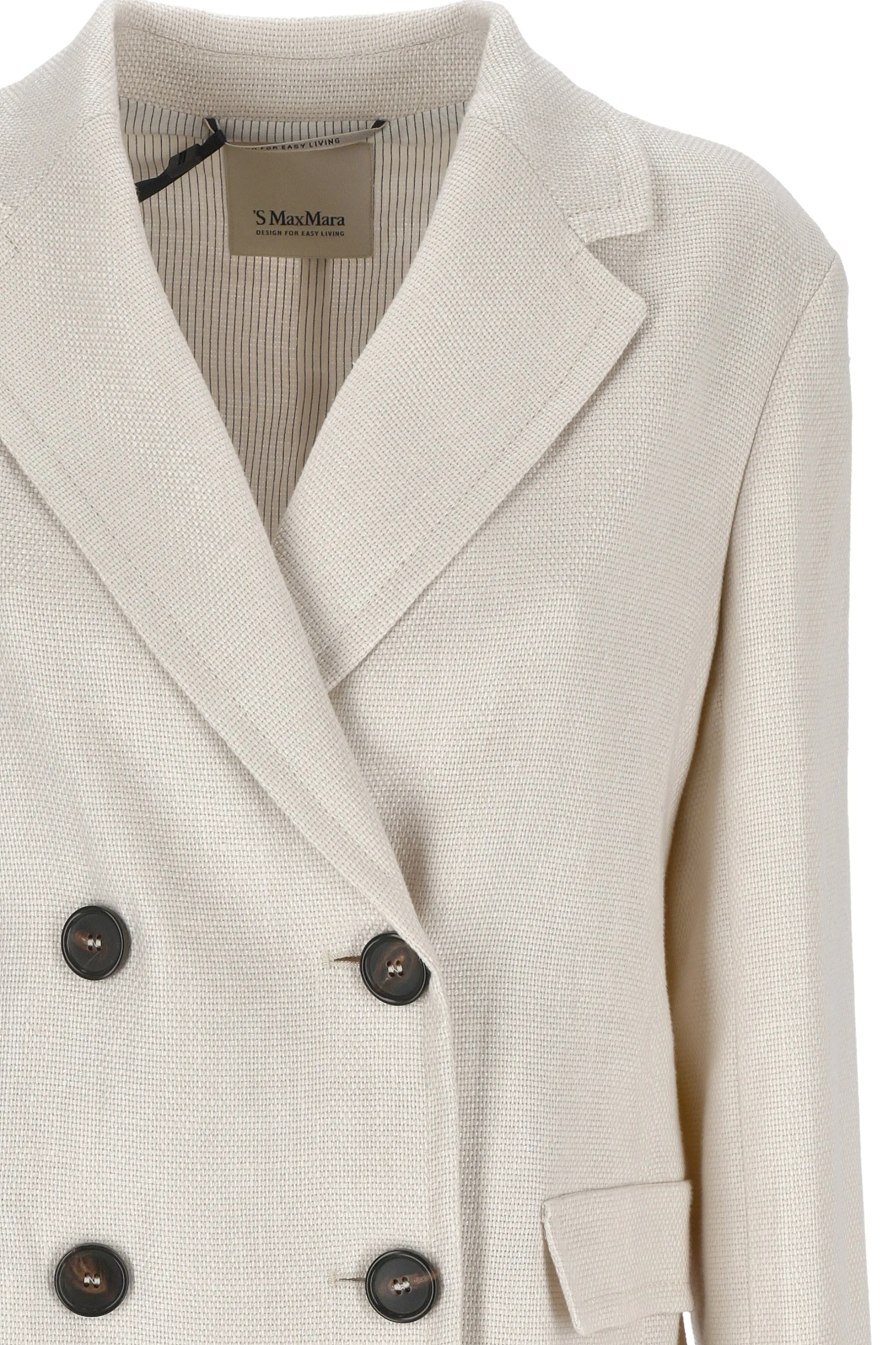 'S Max Mara Double-Breasted Tailored Blazer