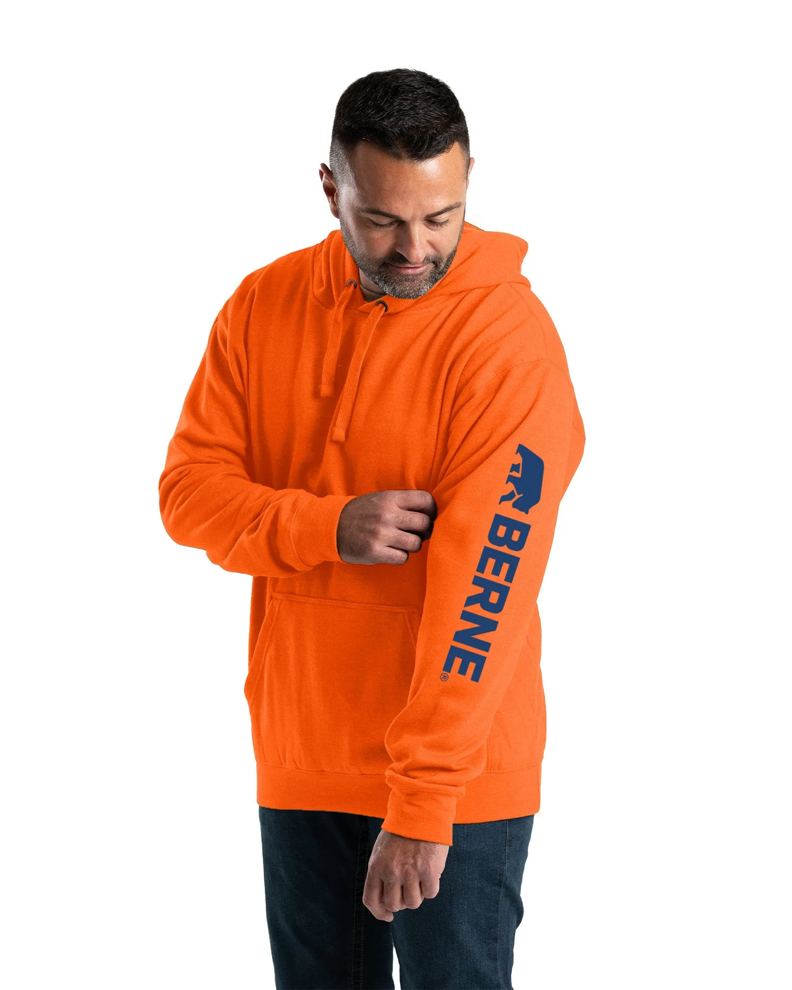 Signature Sleeve Hooded Pullover