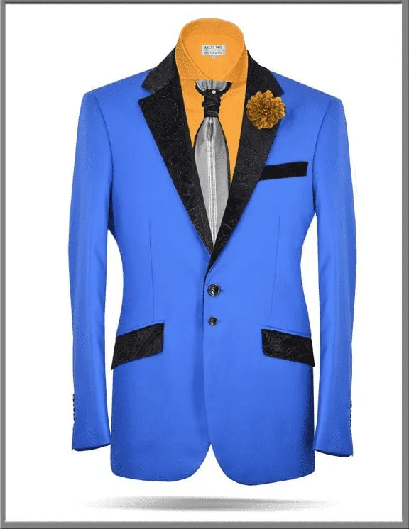 Sport Coat V. Lapel Blue