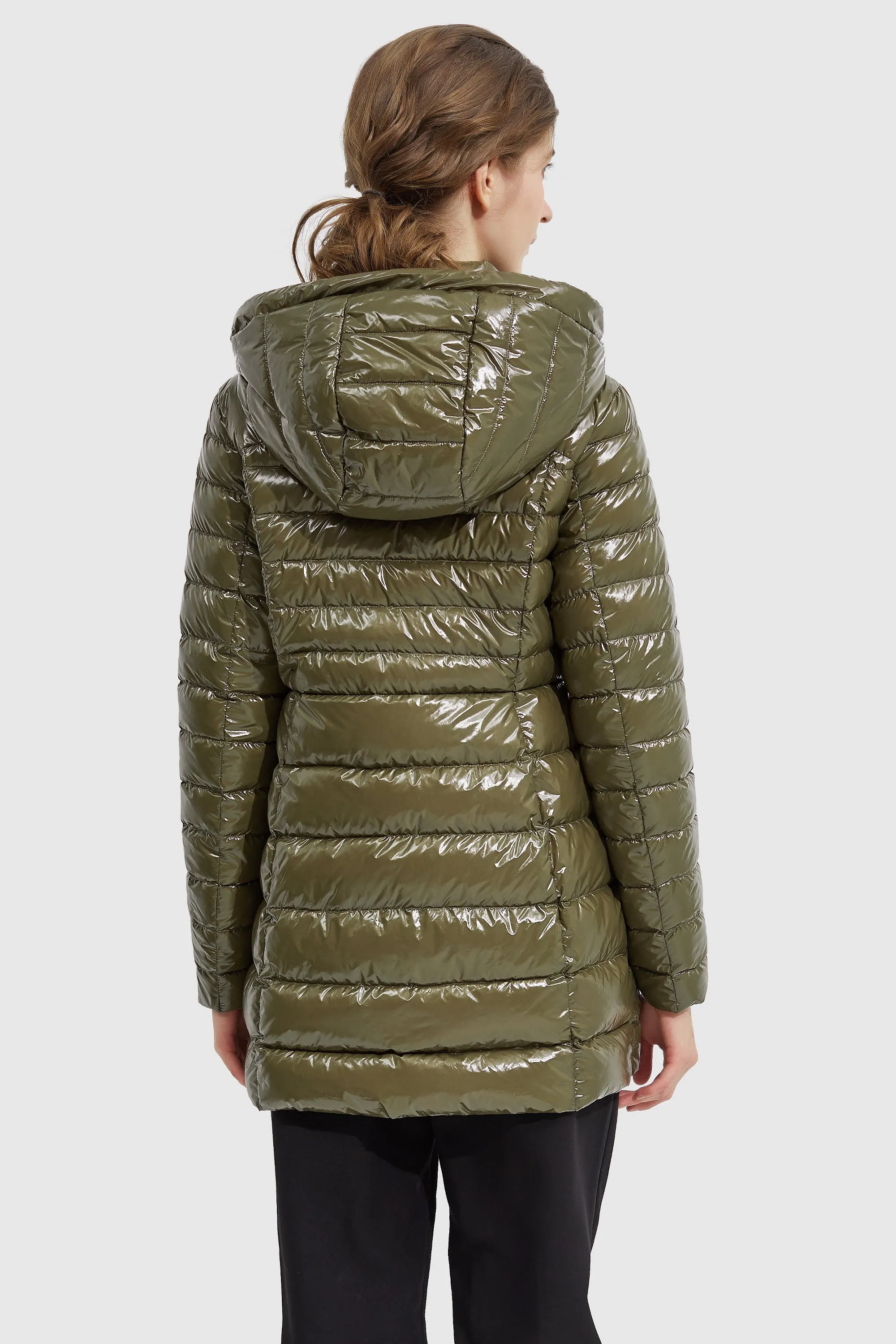 Stand Collar Light Quilted Down Jacket