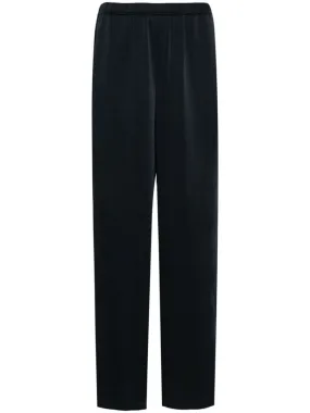 STRAIGHT-LEG SATIN TROUSERS