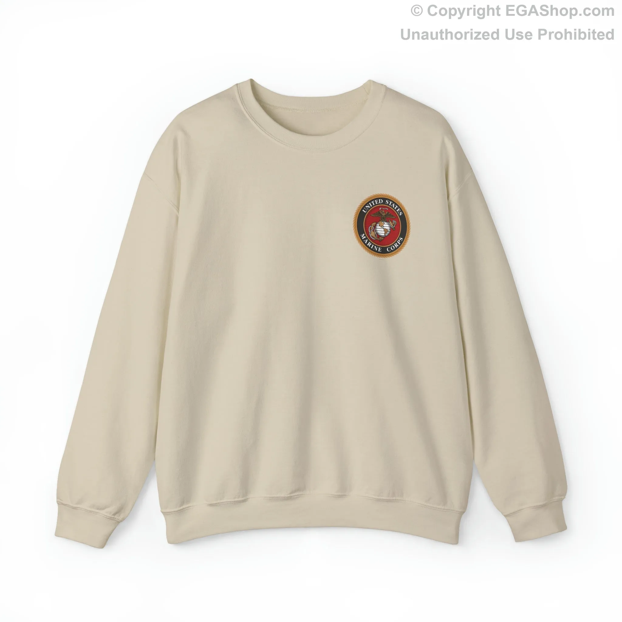 Sweatshirt: Marine Corps Seal (color choices)