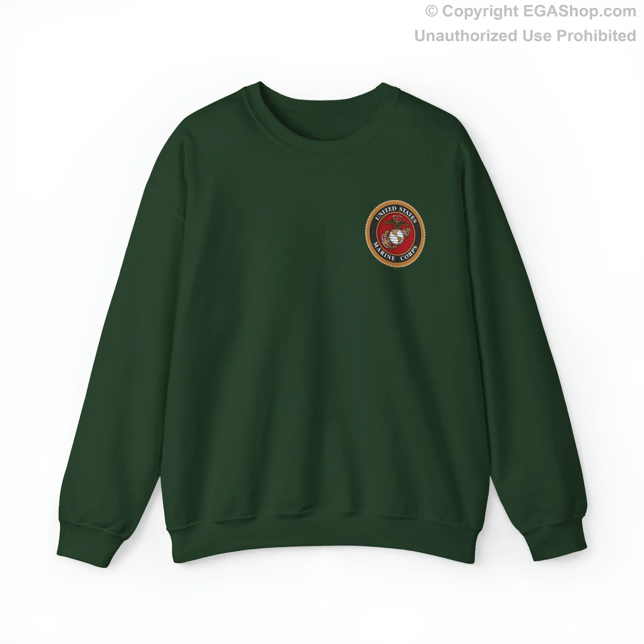 Sweatshirt: Marine Corps Seal (color choices)