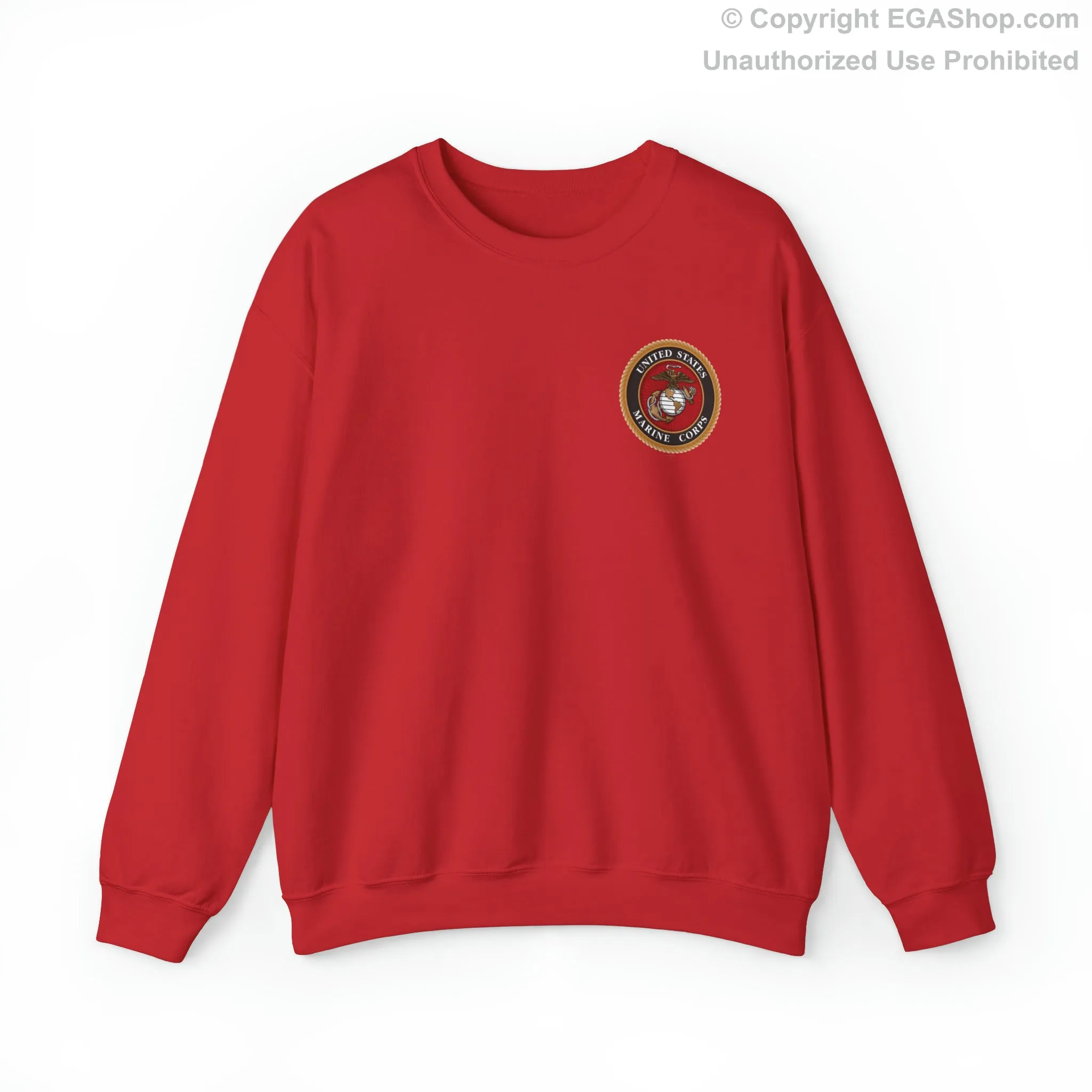 Sweatshirt: Marine Corps Seal (color choices)