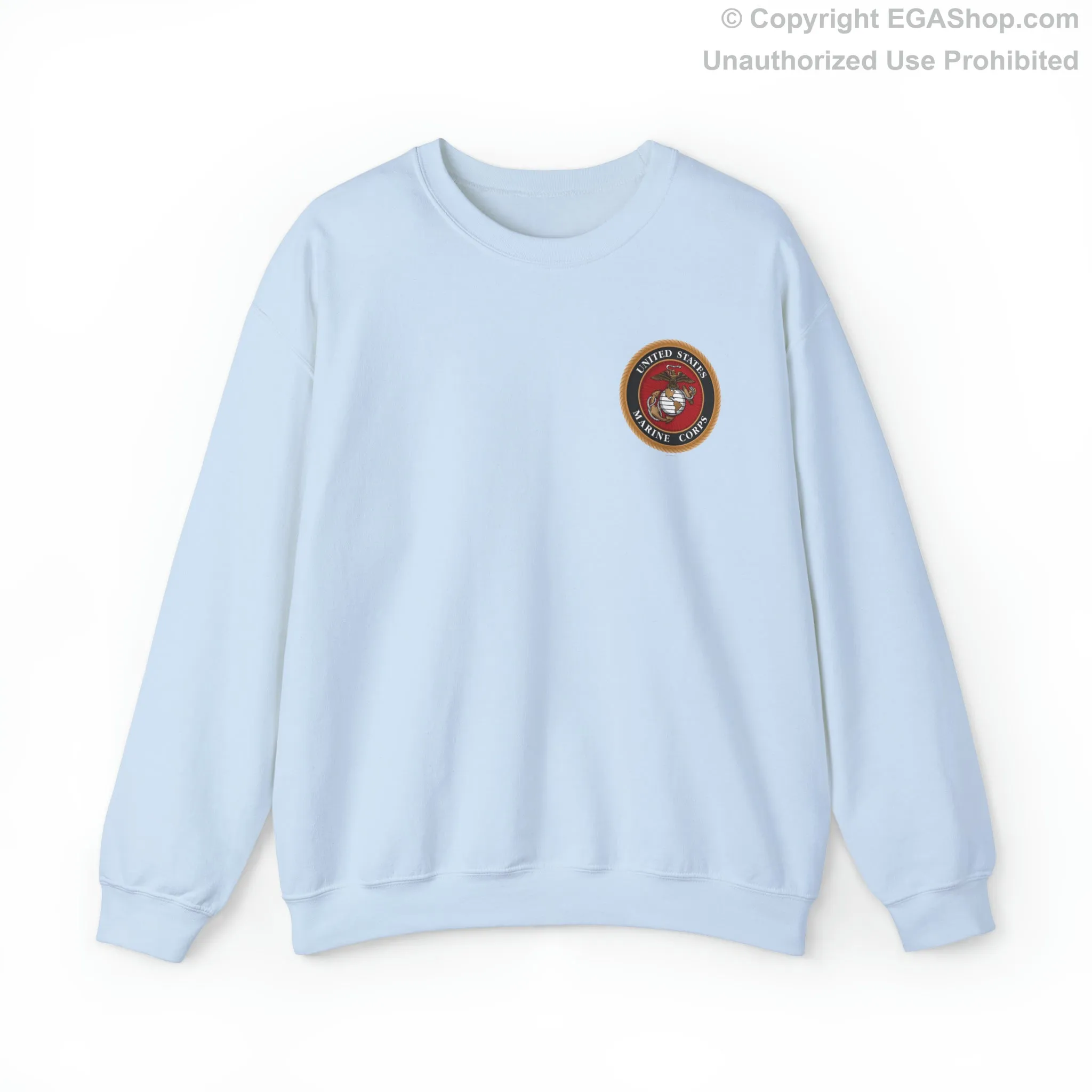 Sweatshirt: Marine Corps Seal (color choices)