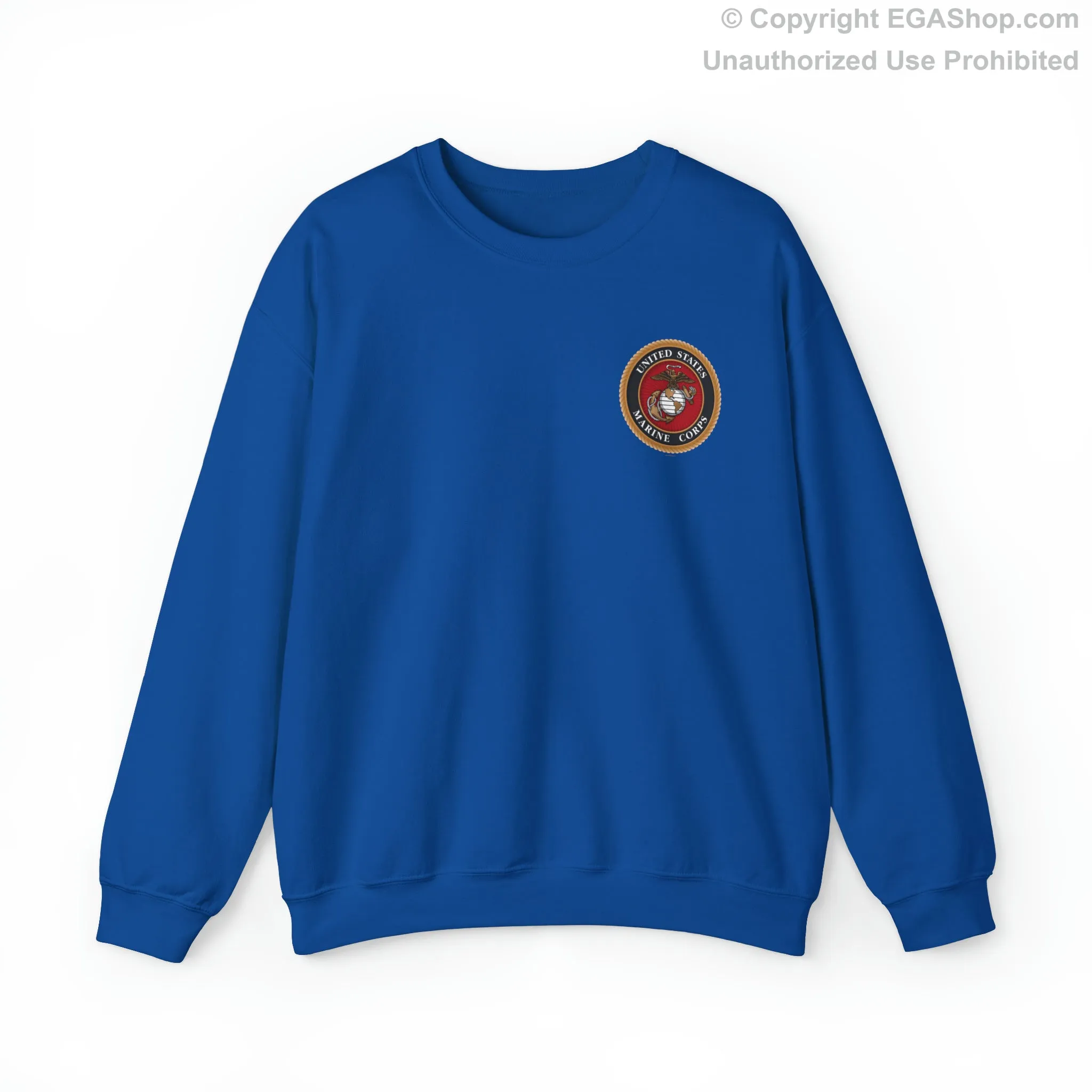 Sweatshirt: Marine Corps Seal (color choices)