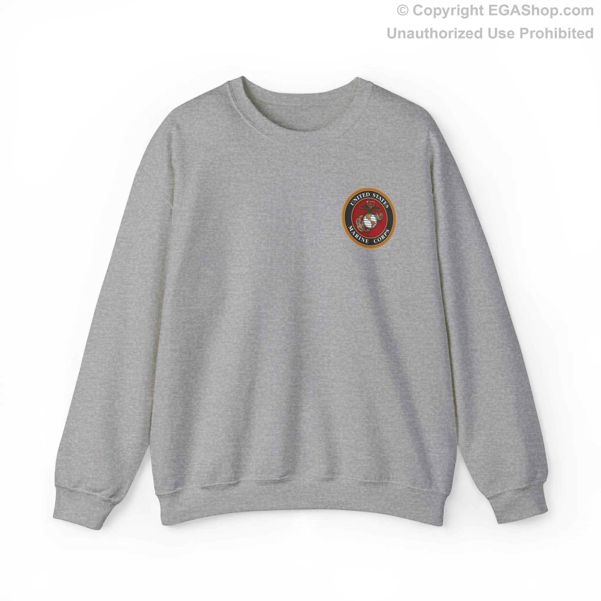 Sweatshirt: Marine Corps Seal (color choices)