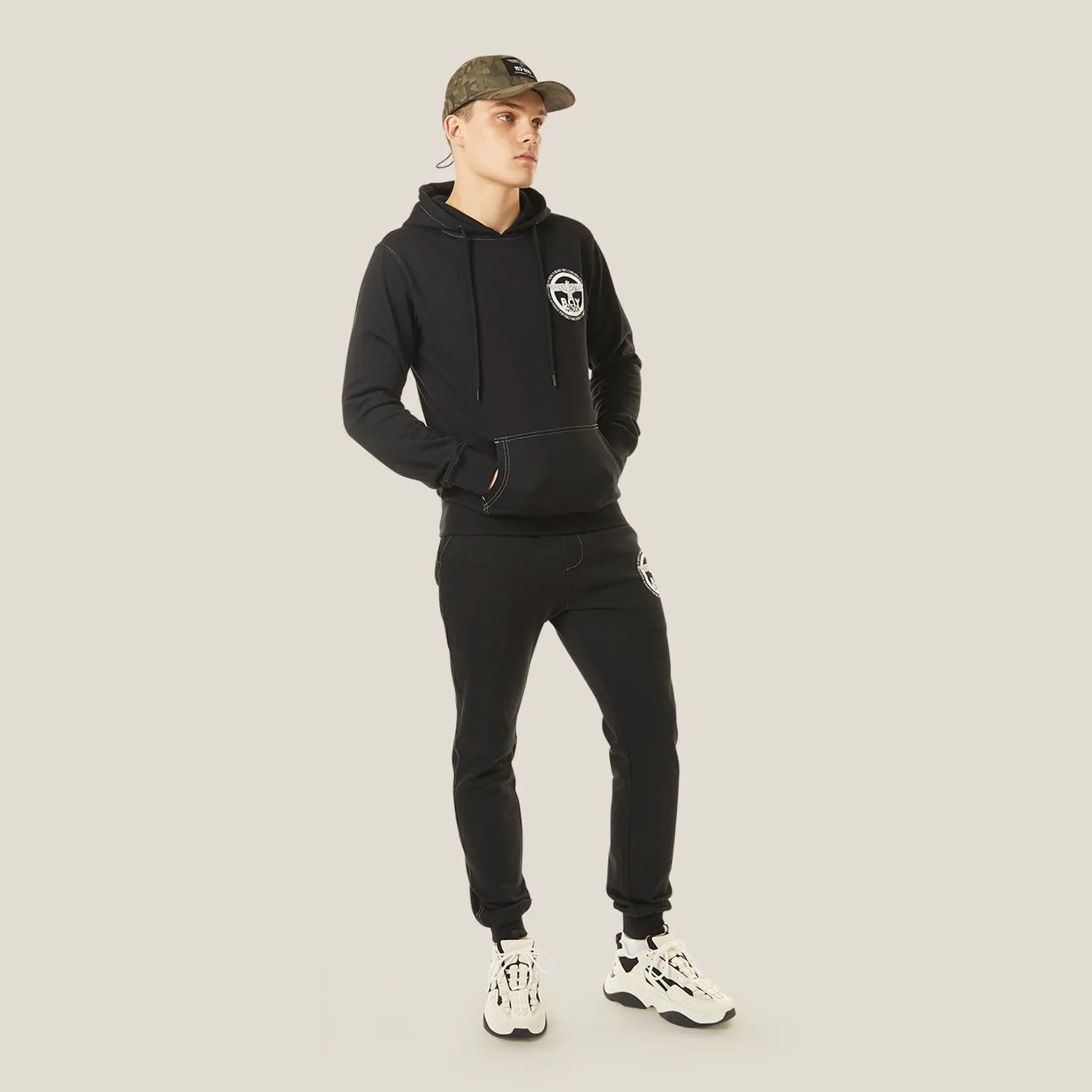 TERRAIN HOODIE - BLACK