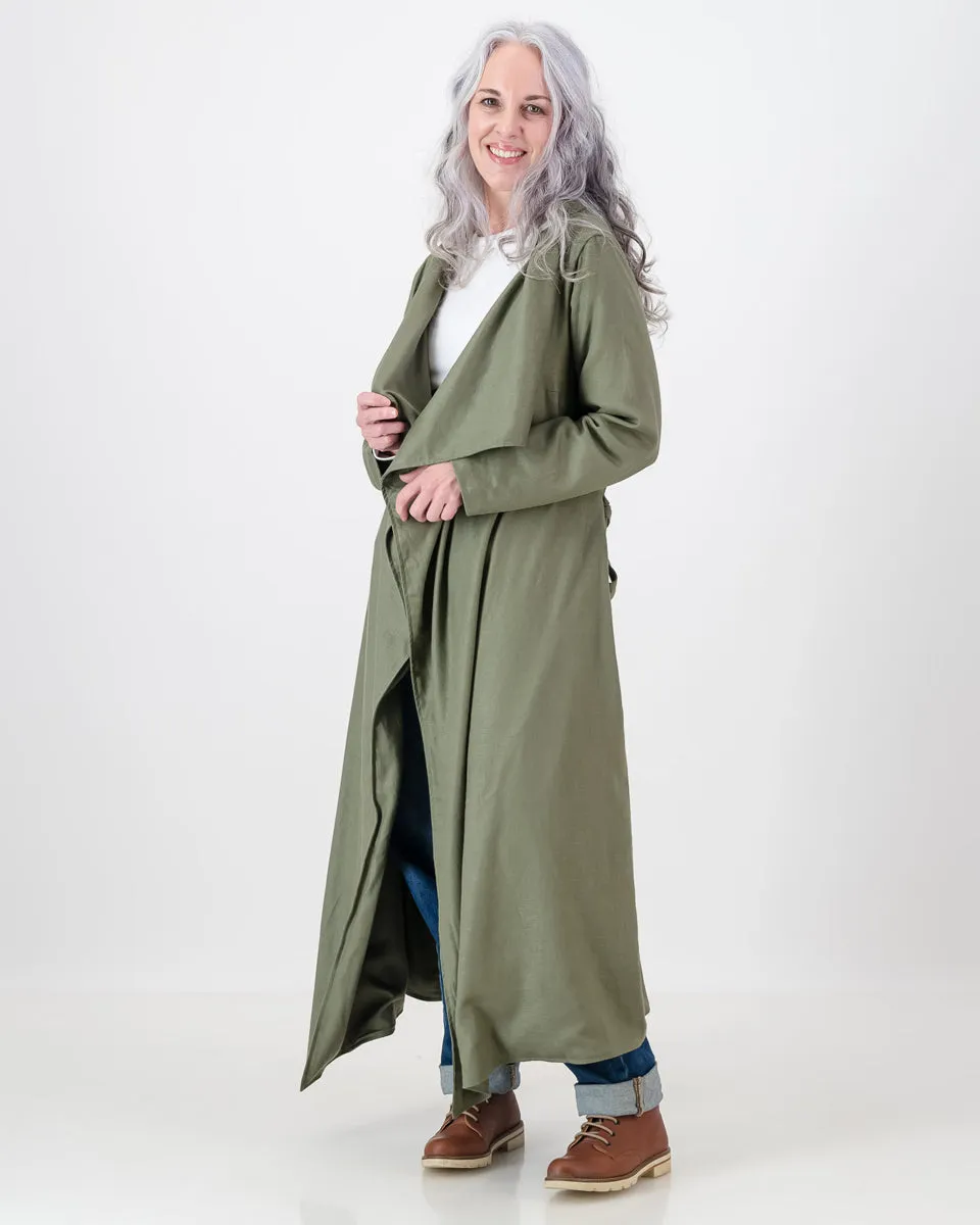 thandeka coat - olive