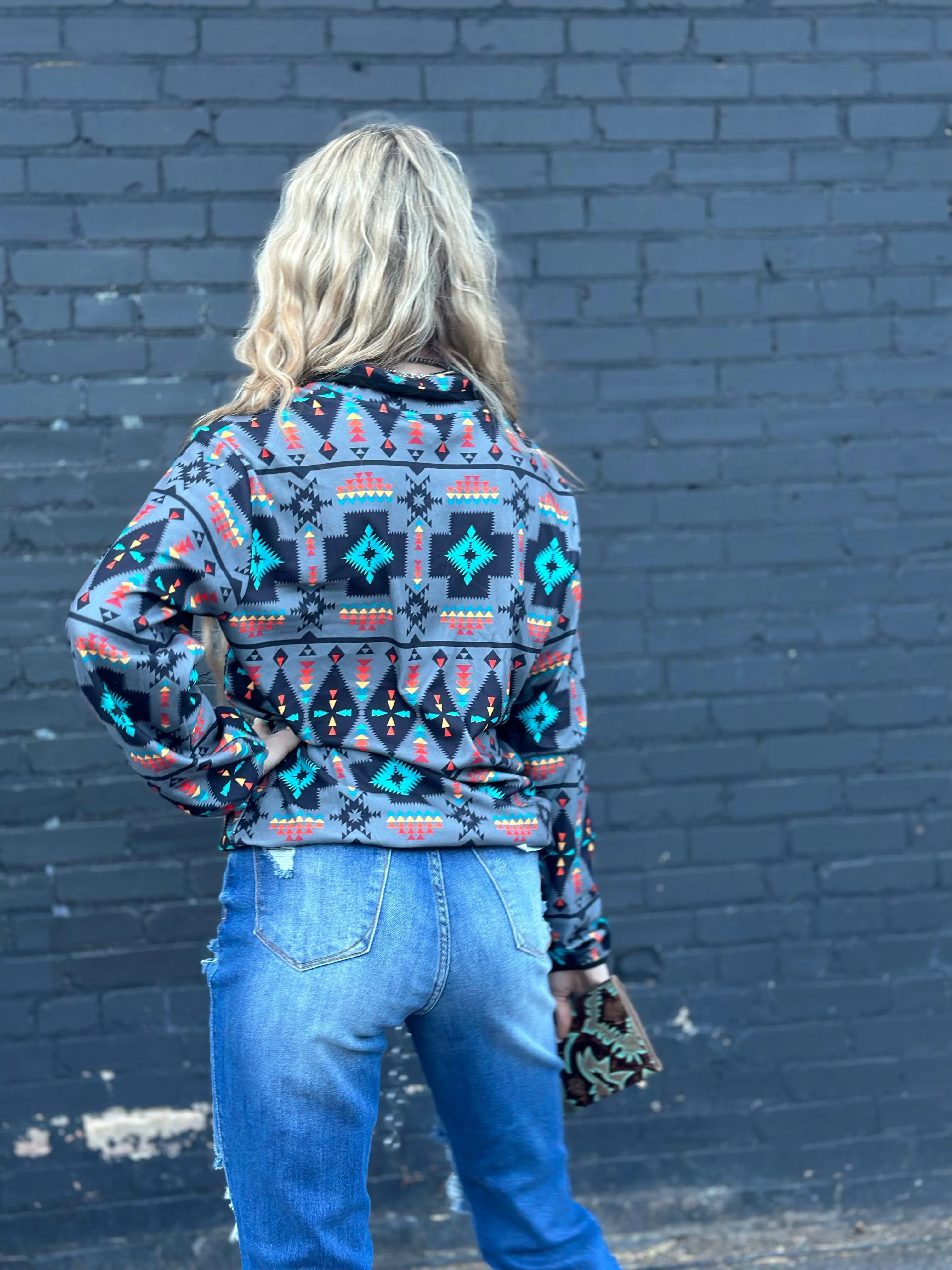 The Tribal Tayshine Pullover