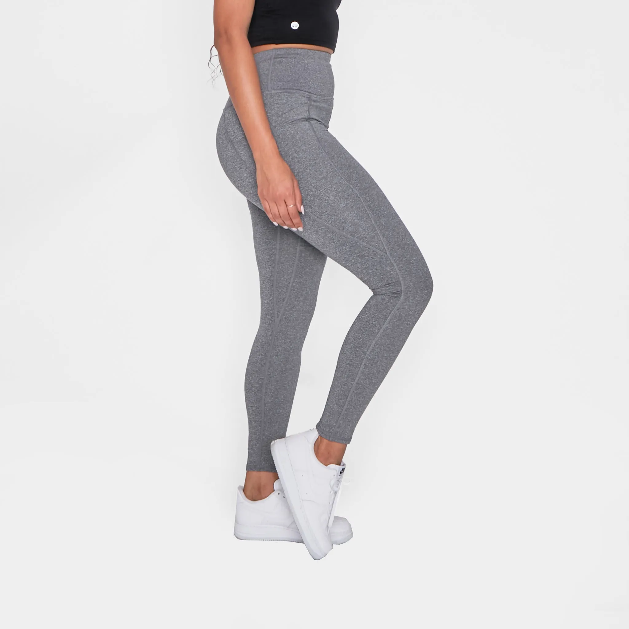 Thermal Warm Leggings - Gray