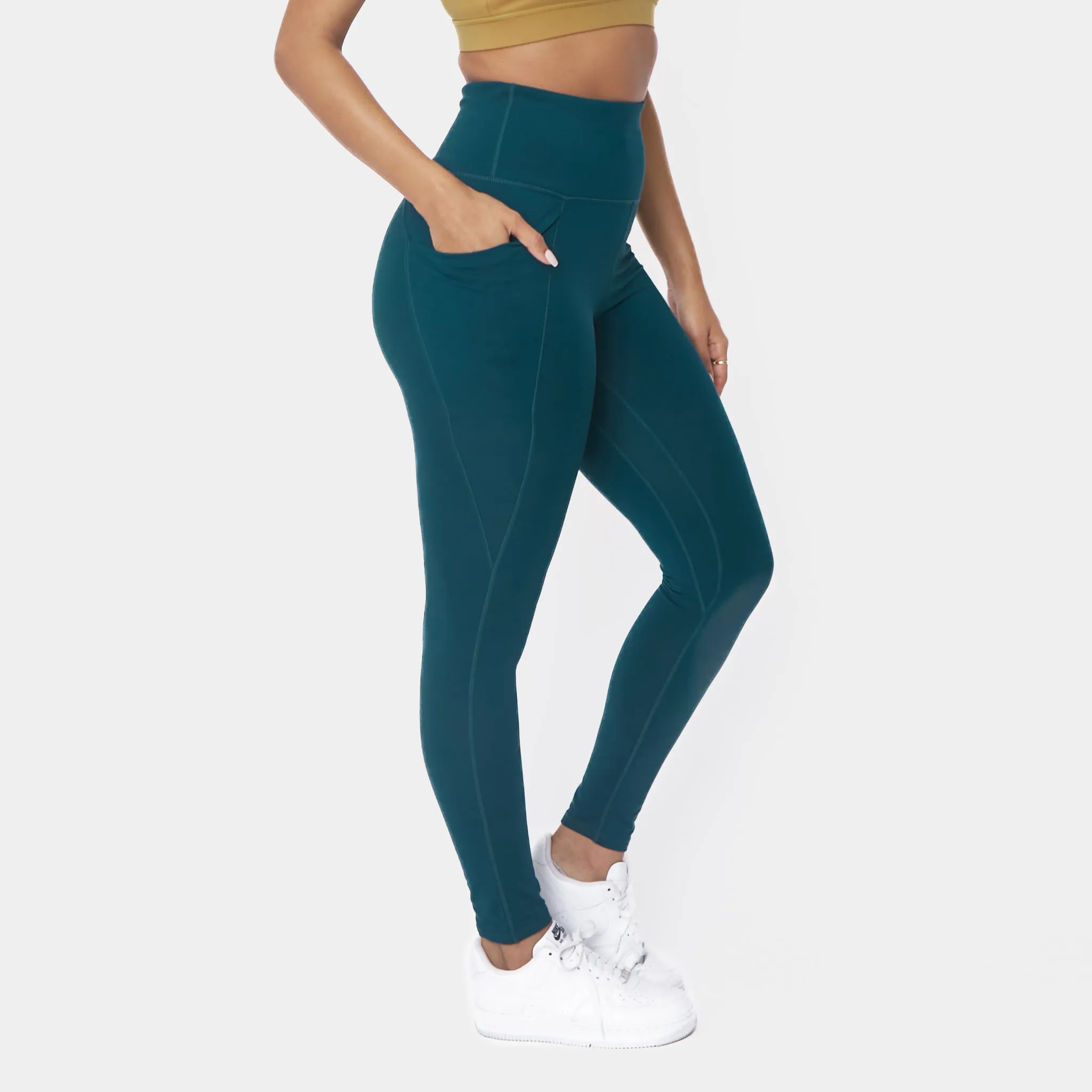 Thermal Warm Leggings - Pacific