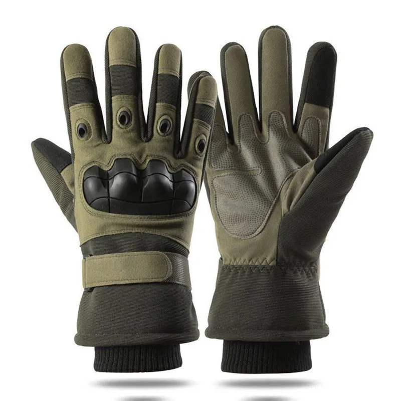 Thicken Warm Touch Screen Military Full Finger Gloves