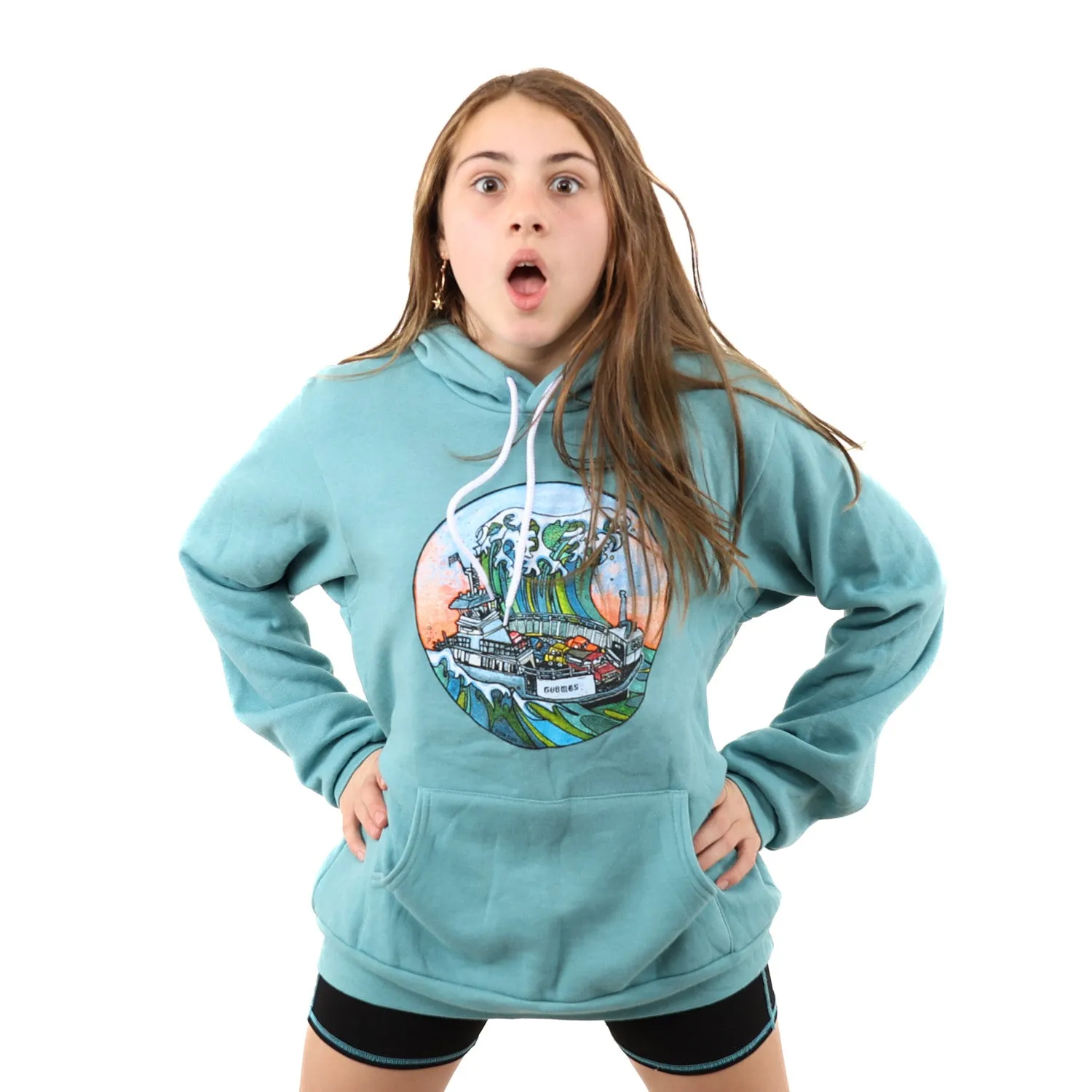 Tsunami Ferry Pullover Hoodie