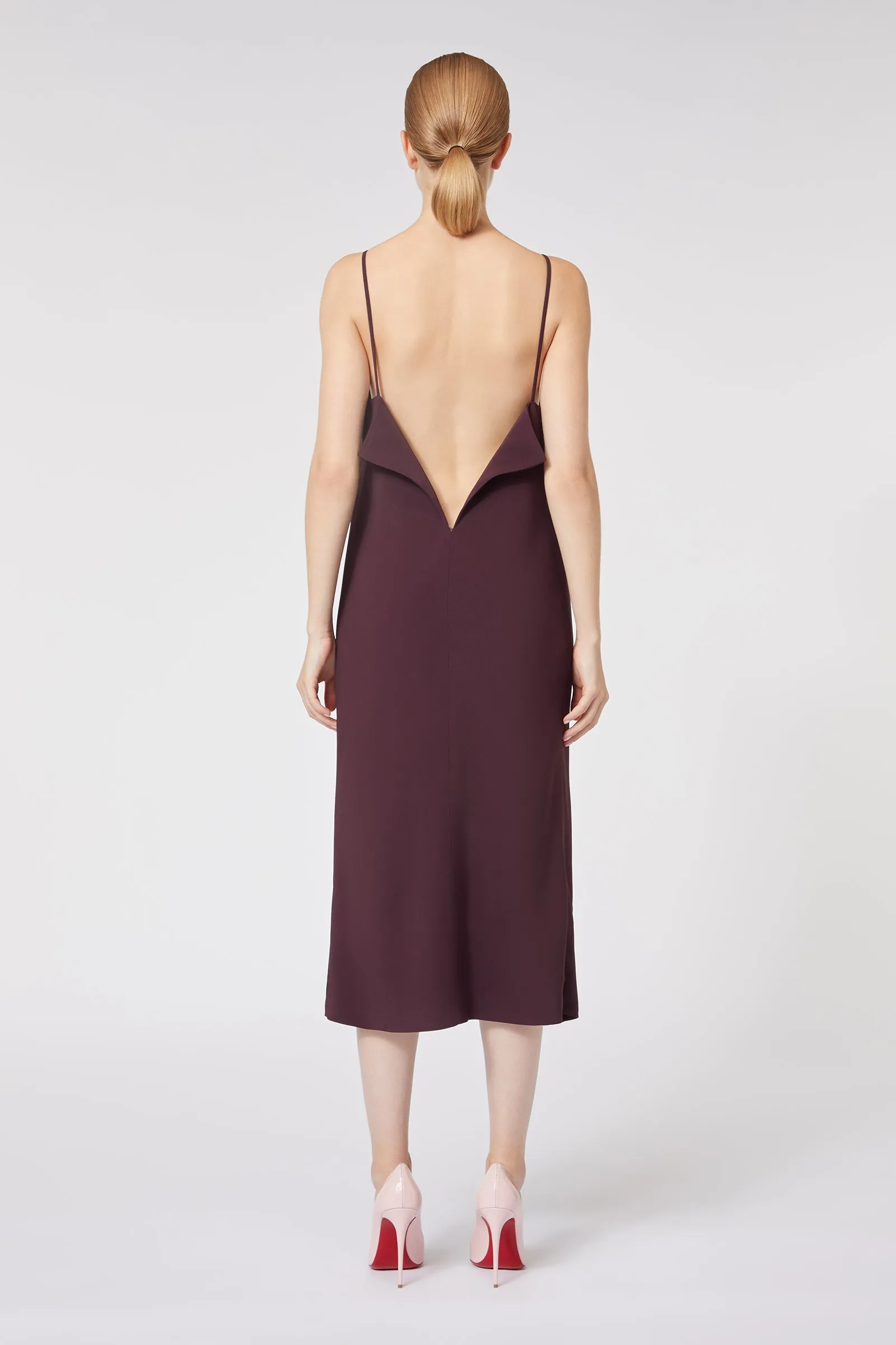 UPSIDE DOWN CAMISOLE DRESS