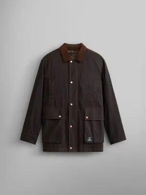 WAXED COTTON CAR COAT