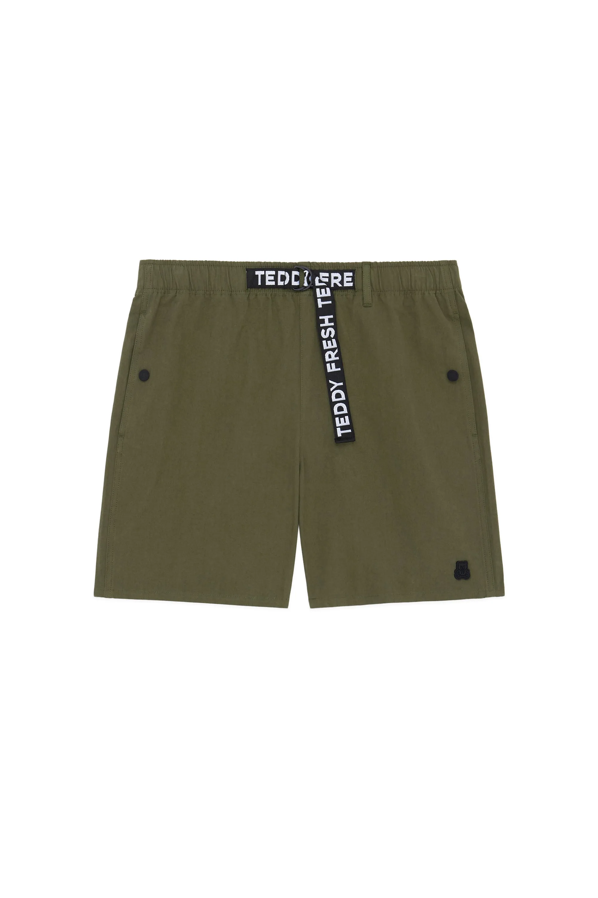 Webbing Belt Cotton Shorts